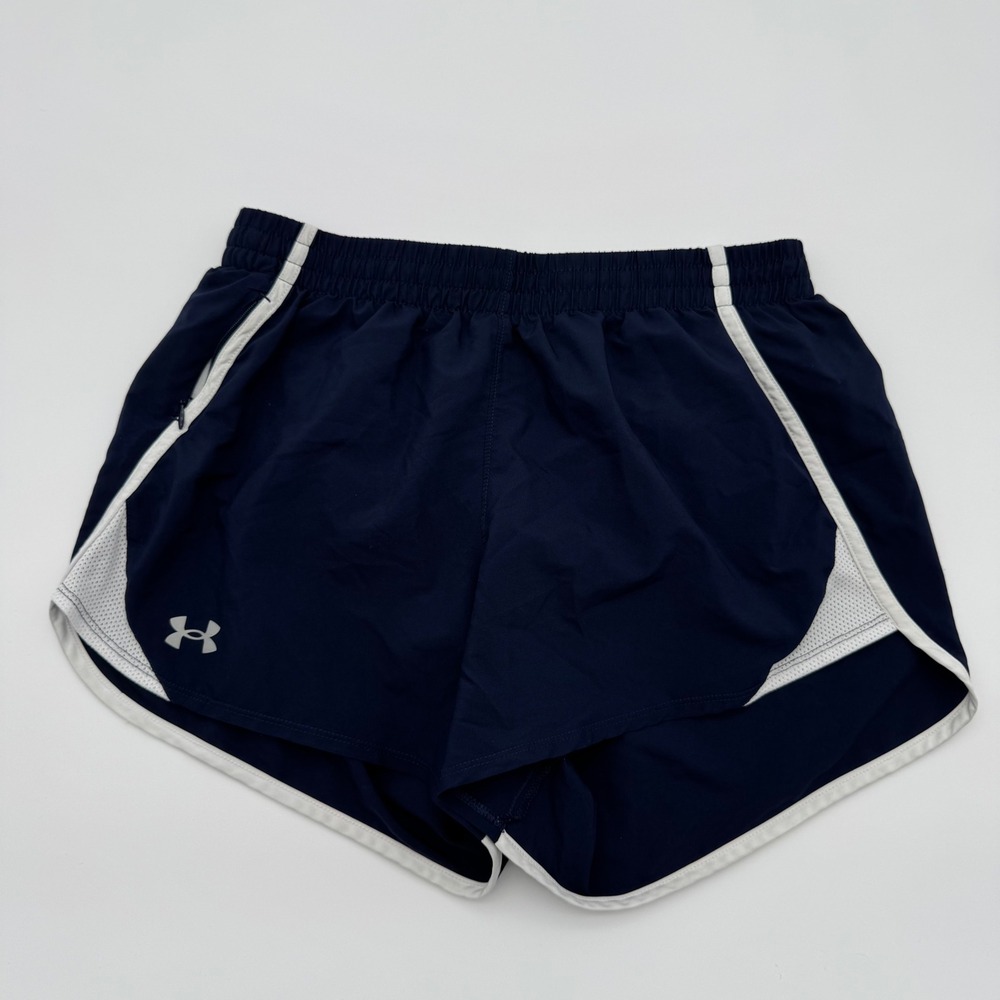Under Armour Running Shorts Navy Blue Womens Small